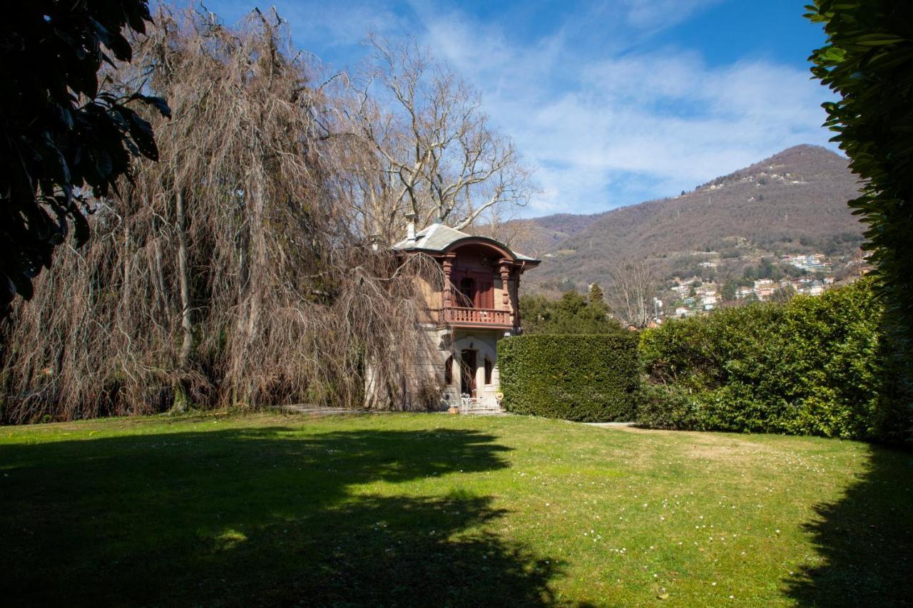 Villino Liberty Apartment Cernobbio Bagian luar foto