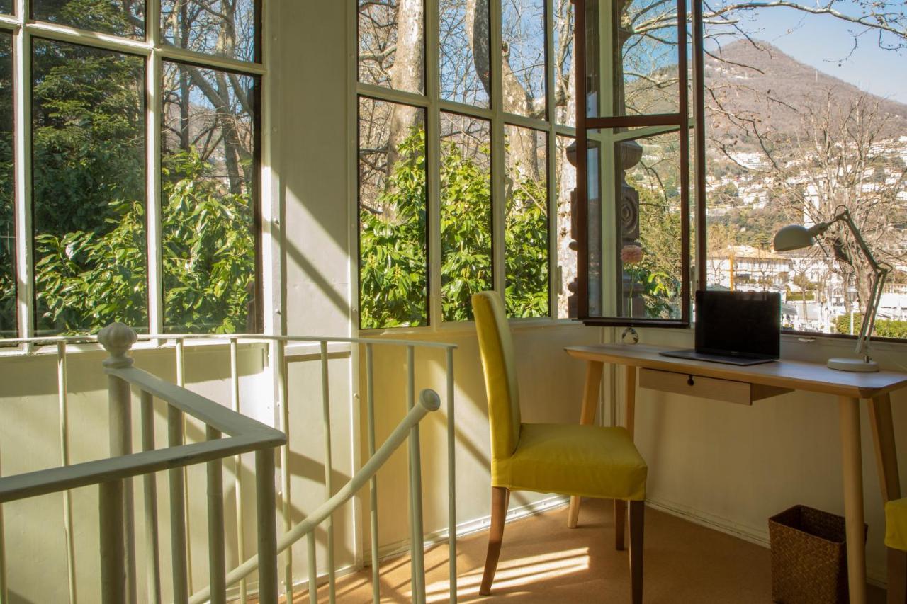 Villino Liberty Apartment Cernobbio Bagian luar foto